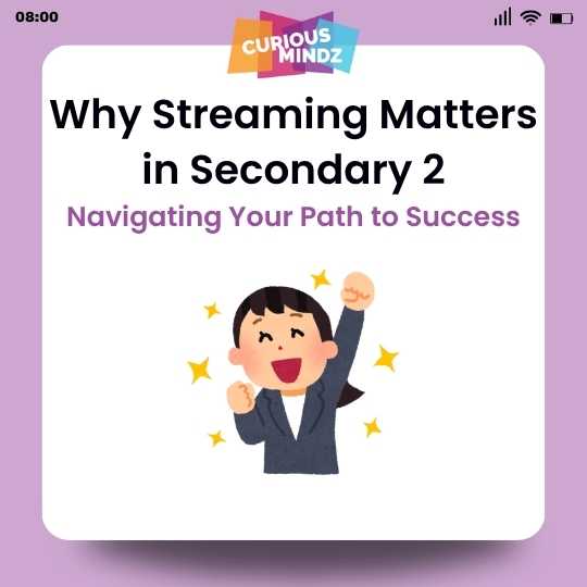 Why Streaming Matters in Secondary 2 – Navigating Your Path to Success