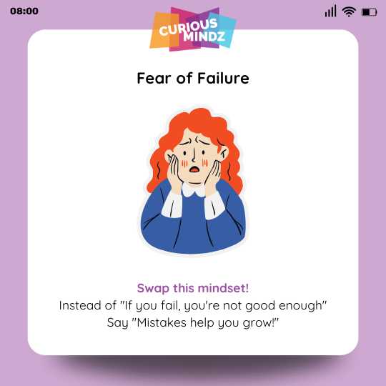 1. Fear of Failure 😨❌