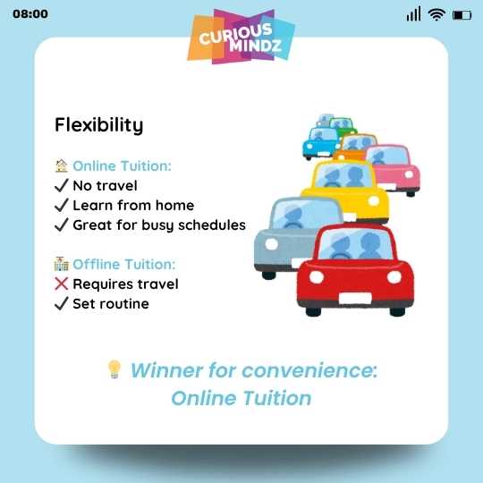 1. Flexibility and Convenience