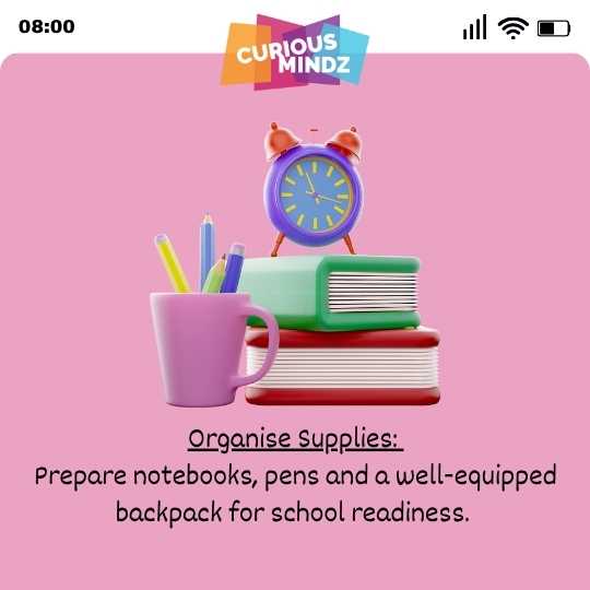 Organise Supplies