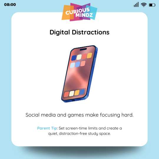 4. Digital Distractions
