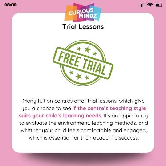 2. Trial Lessons
