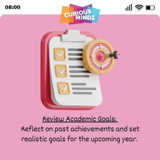 Review Academic Goals
