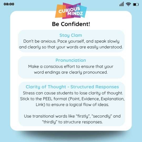 Be Confident!