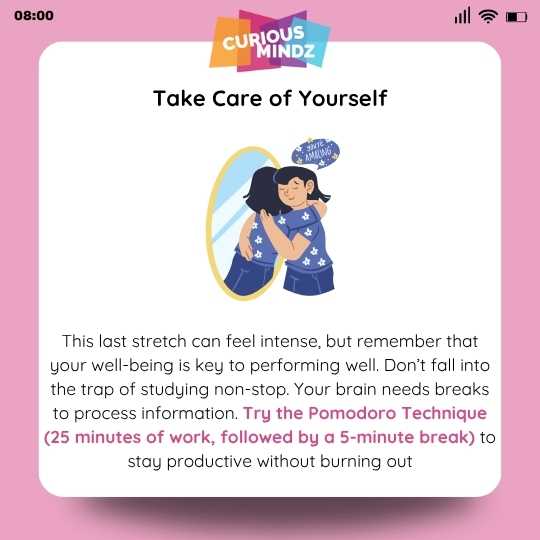 6. Take Care of Yourself

