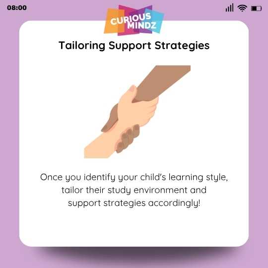 Tailoring Support Strategies