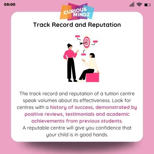 5. Track Record and Reputation