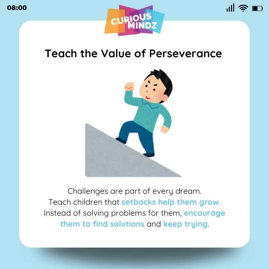 Teach the Value of Perseverance
