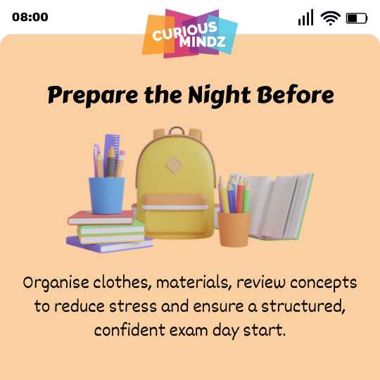 Prepare the Night Before