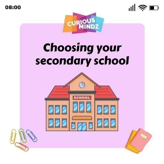 Choosing your Secondary School