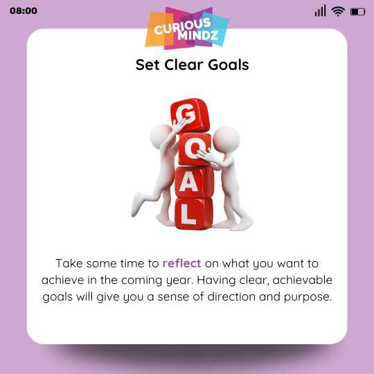 1. Set Clear Goals