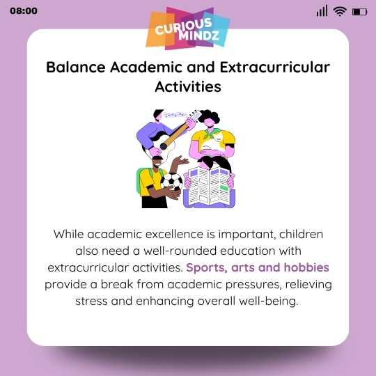 2. Balance Academic and Extracurricular Activities
