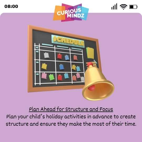 Plan Ahead for Structure and Focus
