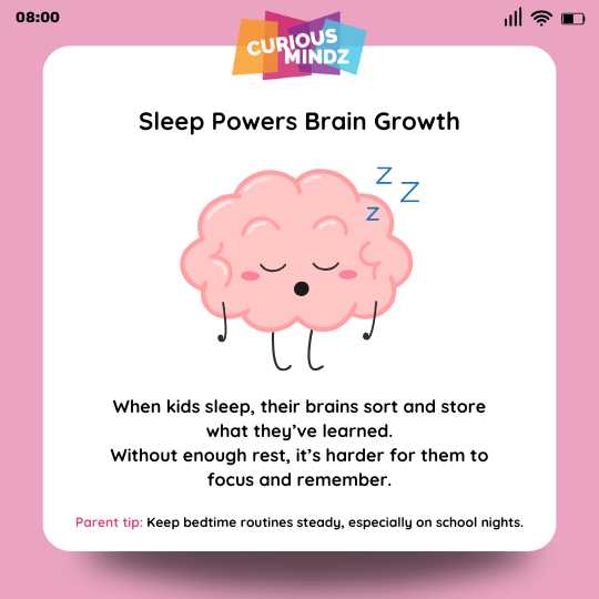 2. Sleep Powers Brain Growth
