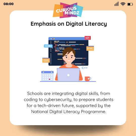 1. Emphasis on Digital Literacy
