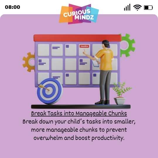 Break Tasks into Manageable Chunks
