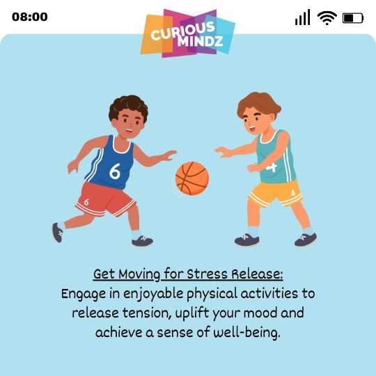 Get Moving for Stress Release
