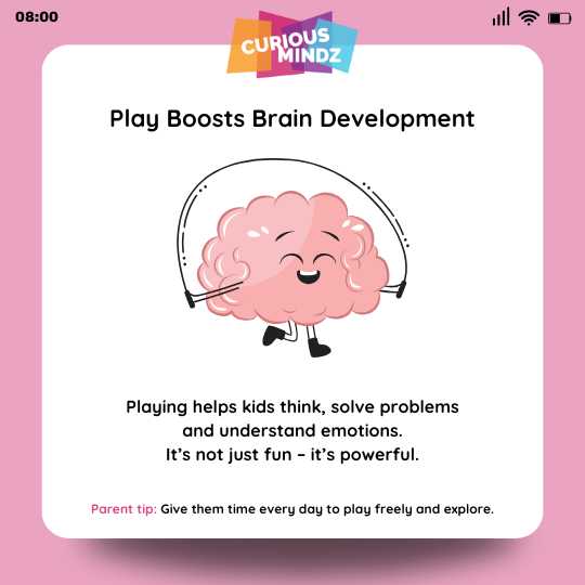3. Play Boosts Brain Development

