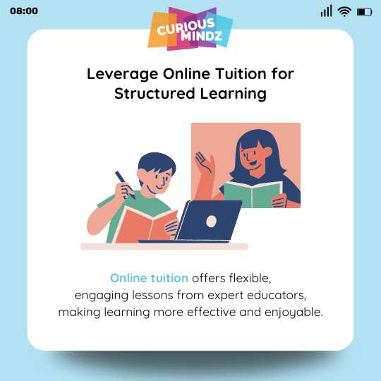 3. Leverage Online Tuition for Structured Learning
