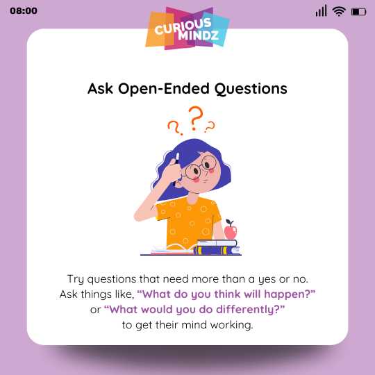 3. Ask Open-Ended Questions
