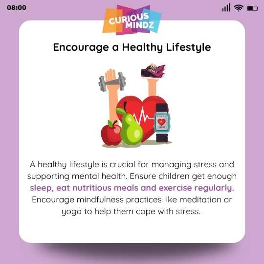 4. Encourage a Healthy Lifestyle