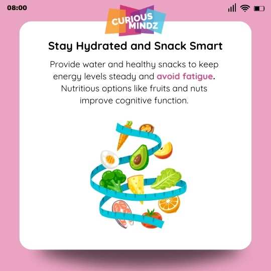 Stay Hydrated and Snack Smart