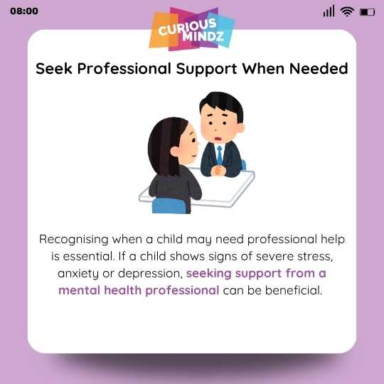 5. Seek Professional Support When Needed