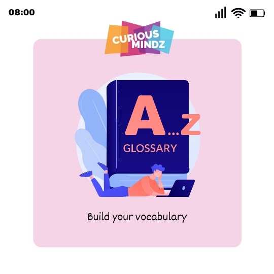 Build your vocabulary 
