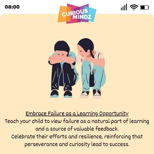 5. Embrace Failure as a Learning Opportunity:
