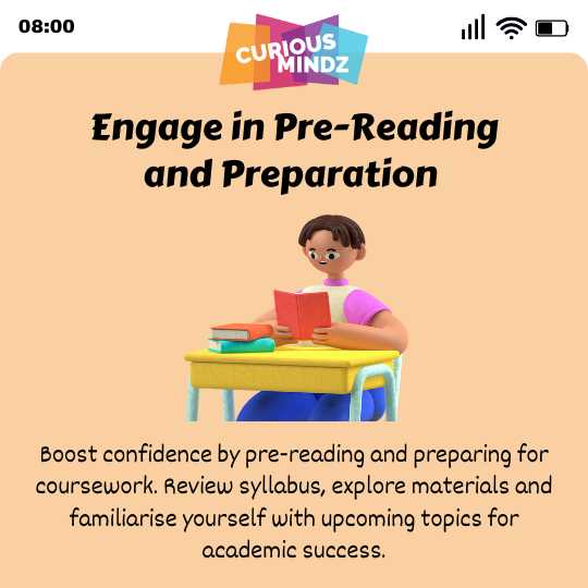 Engage in Pre-Reading and Preparation
