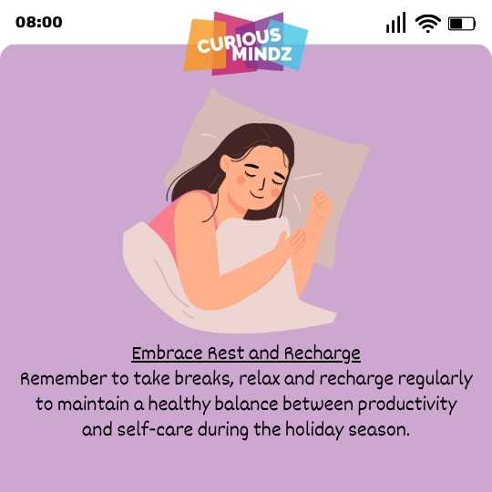 Embrace Rest and Recharge

