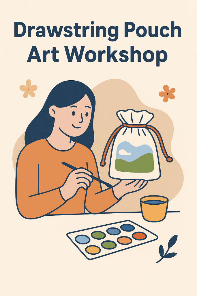 Drawstring Pouch Art Workshop
